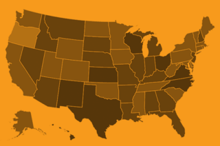 A map of drug decriminalization efforts in the U.S.