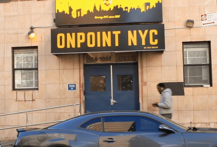 The exterior of OnPoint NYC, an overdose prevention center in New York City.