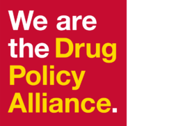 The former logo of the Drug Policy Alliance.